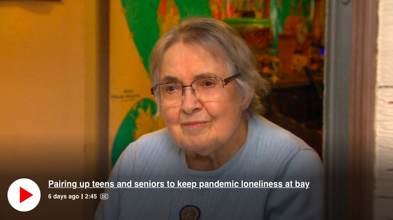 An Intergenerational initiative builds friendships between young adults and older adults to break down isolation and loneliness